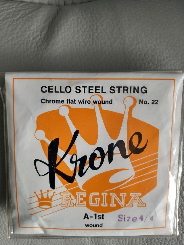 Preview of the first image of 'Cello Strings for a full size instrument.