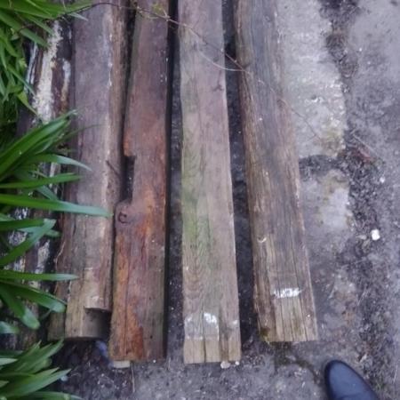 Image 4 of FENCE POSTS AND SOLID OAK BEAMS FOR SALE