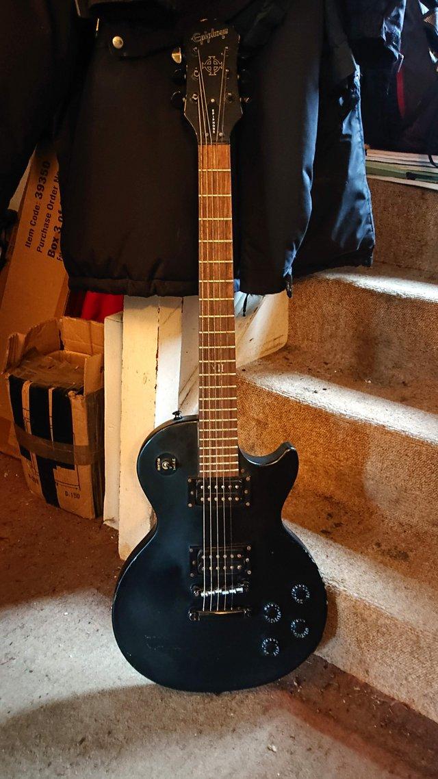 Preview of the first image of Epiphone Les Paul Gothic - Korean Made.