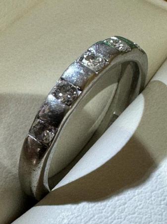 Image 2 of Wedding Diamond Band Platinum ring