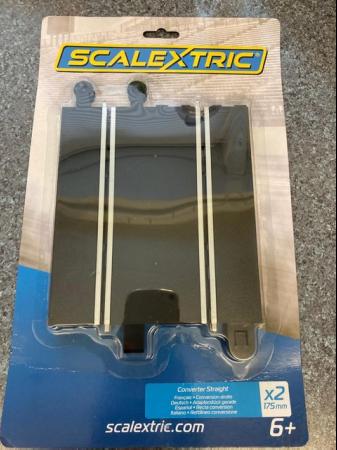 Image 1 of Scalextric C8222 convertor track x2
