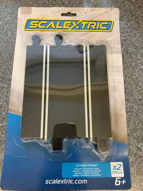 Preview of the first image of Scalextric C8222 convertor track x2.