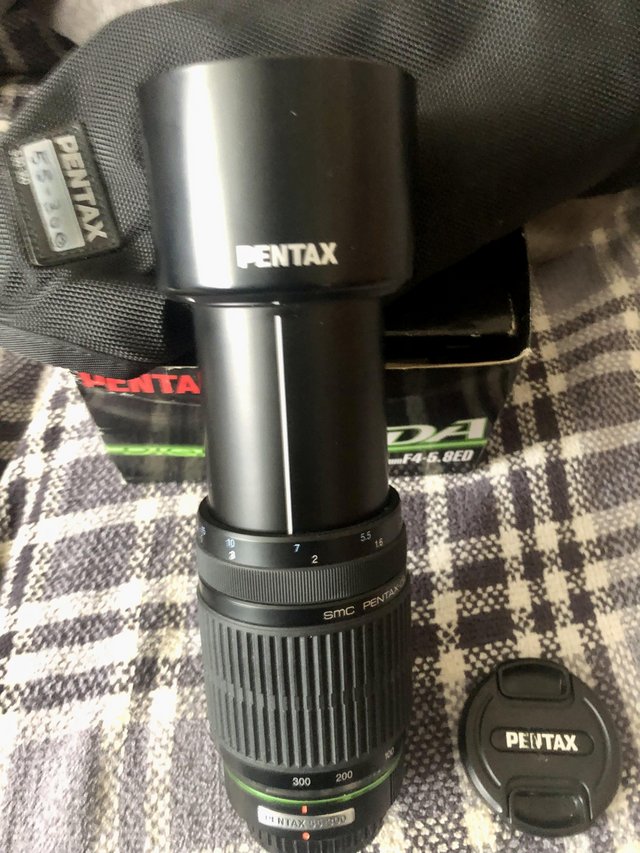 Preview of the first image of Pentax da 55-300 zoom lens f4.5 -8.