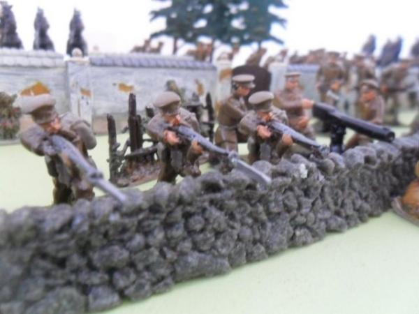 Image 23 of 156 figures First World War British soldiers 40mm Metal.