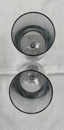 Image 8 of A set of 5 Grey Champagne Flutes