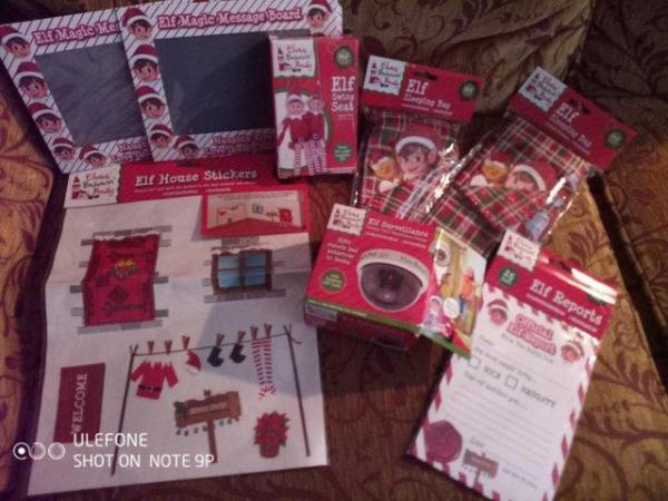 Image 1 of Elves Behaving Badly 8 accessories, all in packaging
