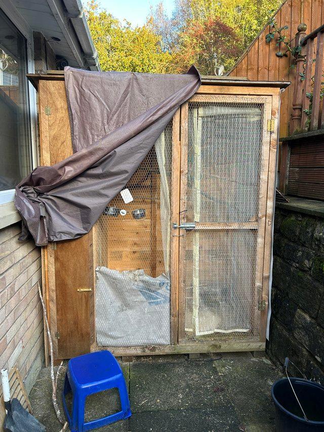 Preview of the first image of Well built  home built bird aviary.