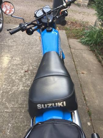 Image 3 of Suzuki TS 185 Motorbike 1981 Blue