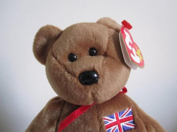 Image 3 of Ty beanies Britannia the bear New with tags