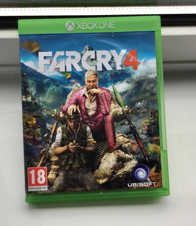 Preview of the first image of Far Cry 4 game for Xbox One. Excellent condition.