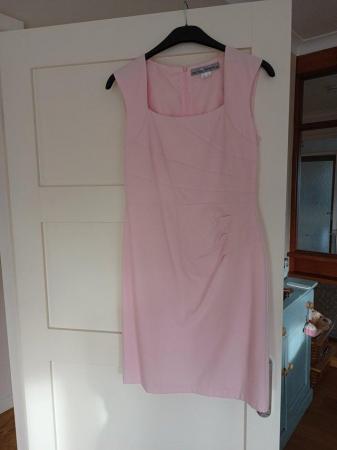 Image 2 of Soft pink Ashley Brooke shift dress
