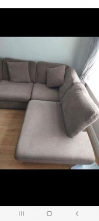 Image 2 of Corner Couch & Swivel Chair/Footstool