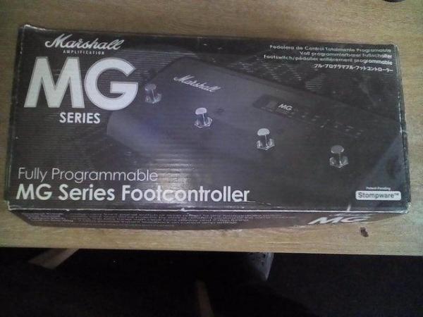 Image 3 of Marshall amplifier 4 way stompware foot pedal £35