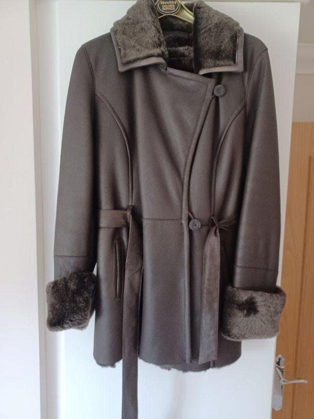 Preview of the first image of Beautiful Ladies Sheepskin Coat - by Jekel Paris.
