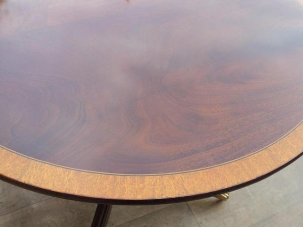 Image 7 of Mahogany Quality Foldable Centrepiece Table (UK Delivery)