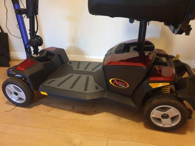 Preview of the first image of Mobility scooter like new 8 month old.