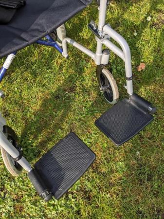 Image 7 of Excel Globe Traveller Transit Folding Wheelchair & Rollator