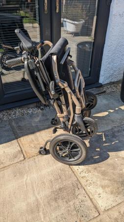 Image 2 of Lightweight foldable electric wheel chair as new