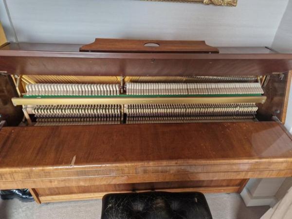 Image 1 of Challen Upright Oak Brown Piano