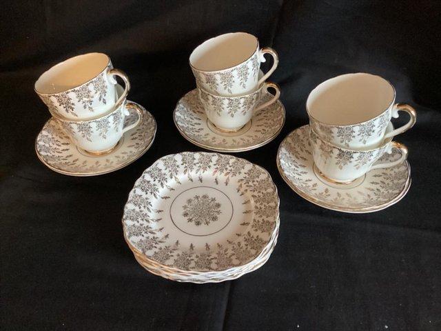 Preview of the first image of Imperial Bone China 18 piece Tea set..