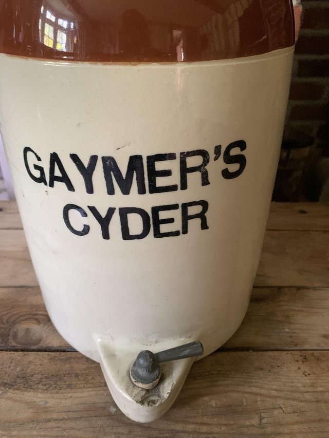 Preview of the first image of Earthenware Cider Flagon.