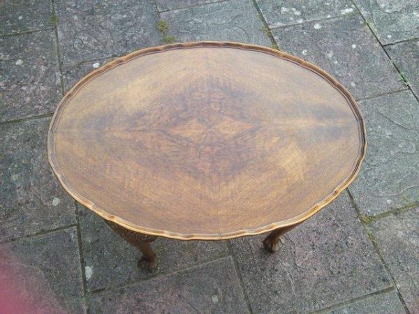 Image 2 of Small wooden side table .........
