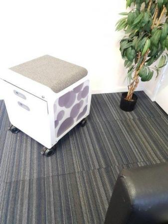 Image 5 of Office Under desk pedestal/drawers with integrated seat