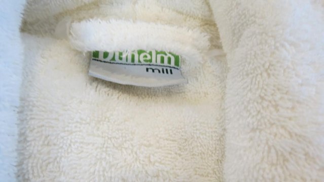 Image 2 of Bath Robe colour white By Dunelm