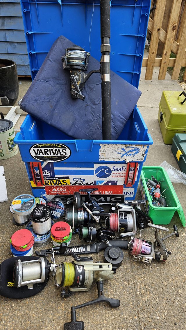 Preview of the first image of Sea fishing tackle job lot.