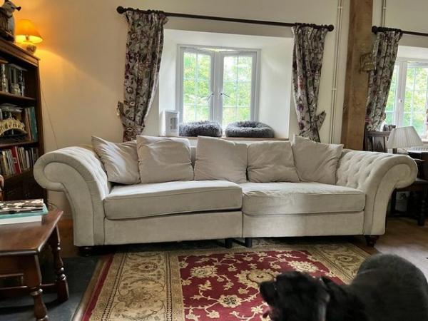 Image 1 of Very Large 4 seater sofa