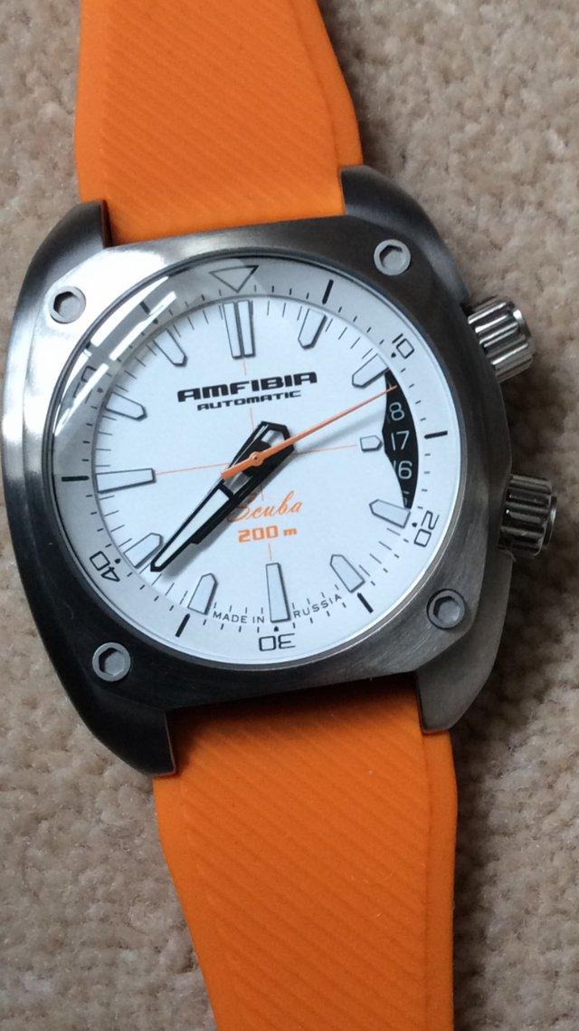 Preview of the first image of Vostok 070799 Amphibia Scuba Watc.