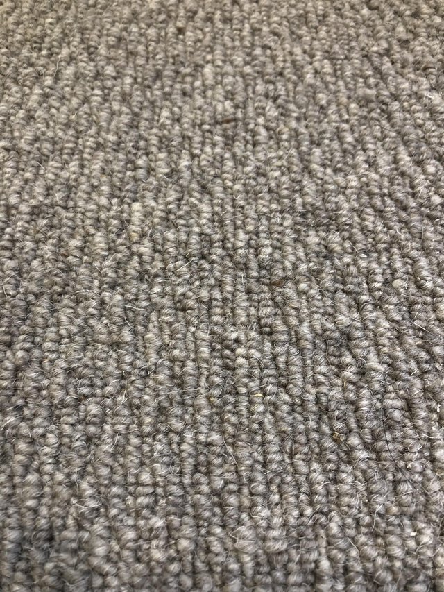 Preview of the first image of 100% wool Berber carpet - brand new.