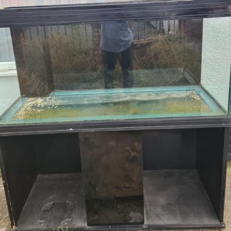 Image 1 of Large fish tank with stand