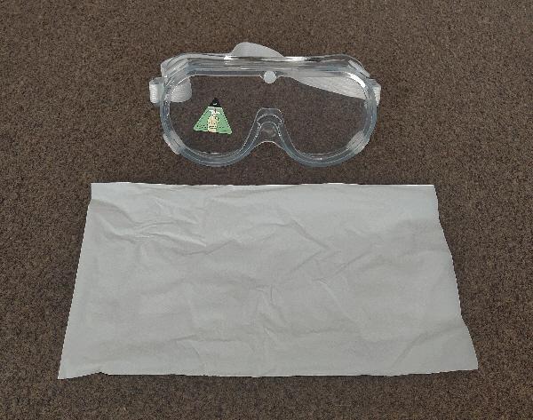 Preview of the first image of Brand New Pair Of Safety Goggles.