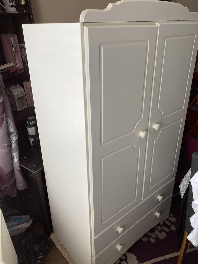 Preview of the first image of White bedroom Wardrobe free..