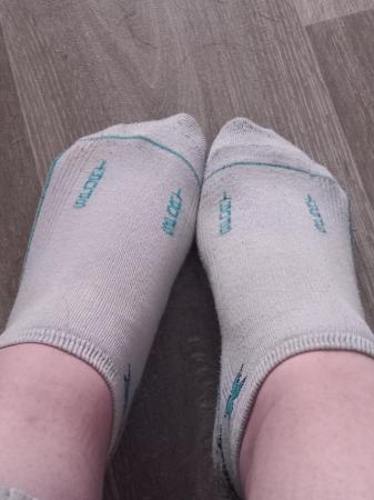 Image 3 of Ladies worn trainer socks