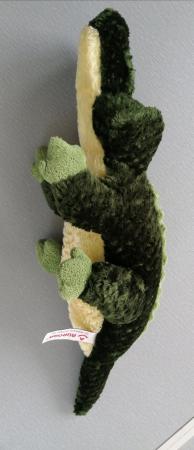 Image 17 of Aurora Green Plush Crocodile Soft Toy.  18.1/2" Long.
