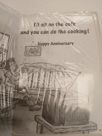 Image 2 of New husband anniversary card