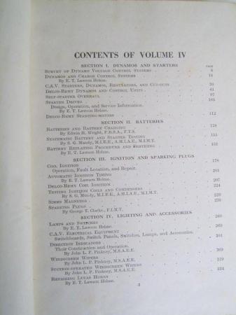 Image 10 of MOTOR REPAIRS & OVERHAULING in 4 vols + data sheets 1948?