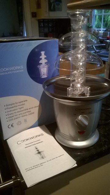 Preview of the first image of COOKWORKS CHOCOLTE FOUNTAIN - NEW.