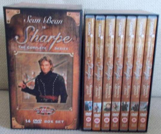 Image 1 of SEAN BEAN - SHARPE 14 DVD BOX SET