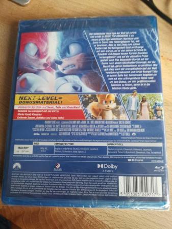 Image 2 of Sonic The Hedgehog 2  Blu-Ray Disc  UNOPENED XMAS PRESENT