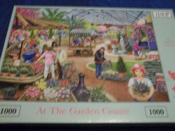 Image 1 of AT THE GARDEN CENTRE House of Puzzles 1000 piece jigsaw