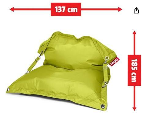 Preview of the first image of Fatboy outdoor bean bag - Lime Green.