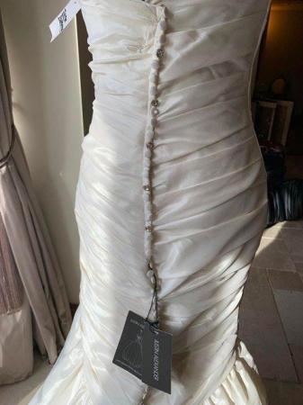 Image 4 of Justin Alexander Wedding dress. New size 12