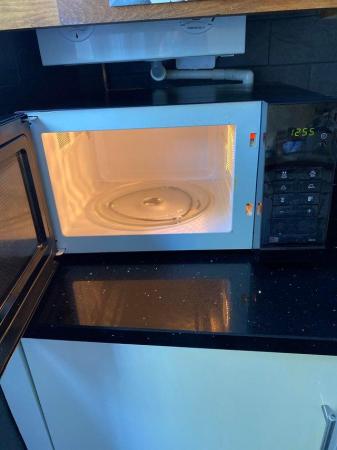 Image 3 of Samsung microwave . Black in very good condition.