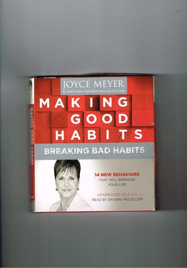 Preview of the first image of JOYCE MEYER - MAKING GOOD HABITS Breaking Bad Habits - CDx5.