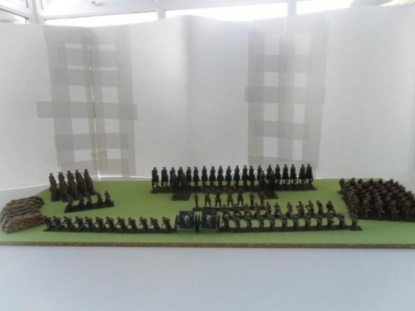 Image 14 of 156 figures First World War British soldiers 40mm Metal.