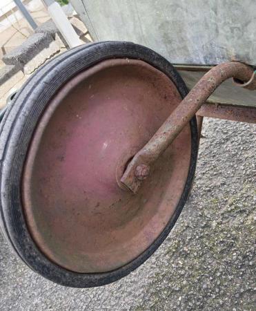 Image 7 of Metal Wheelbarrow with solid Tyre.