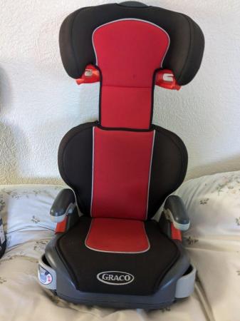 Image 2 of Graco high back booster car seat x3